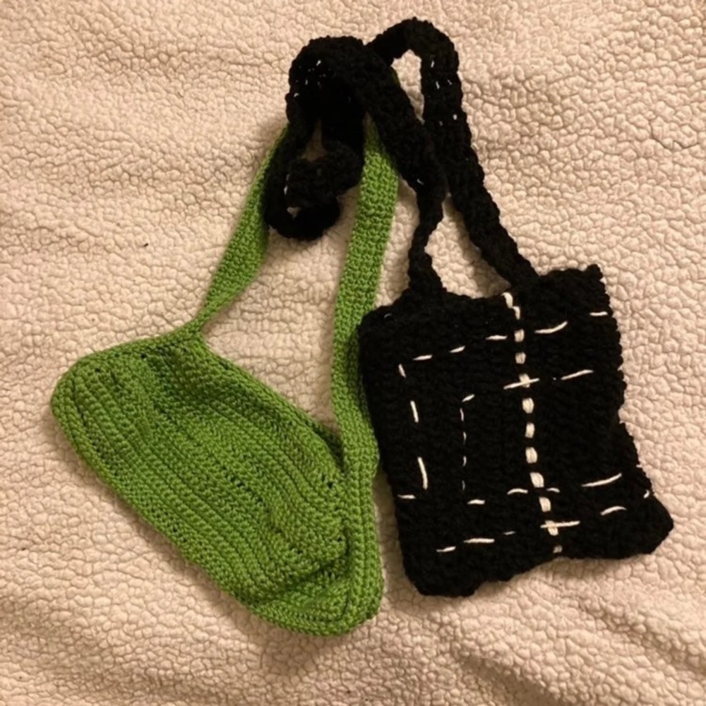 Crochet handmade purses bundle